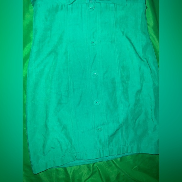Sheike Elegant Green Dress with Bow Detail size 10 - Picture 6 of 12